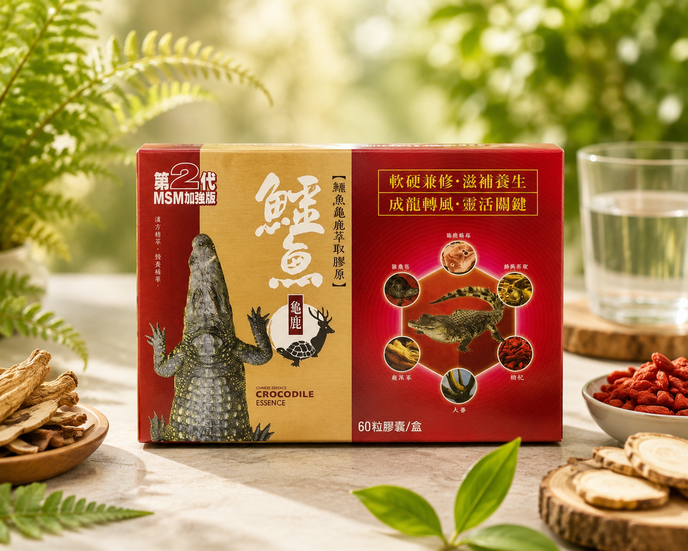 鱷魚龜鹿萃取膠原