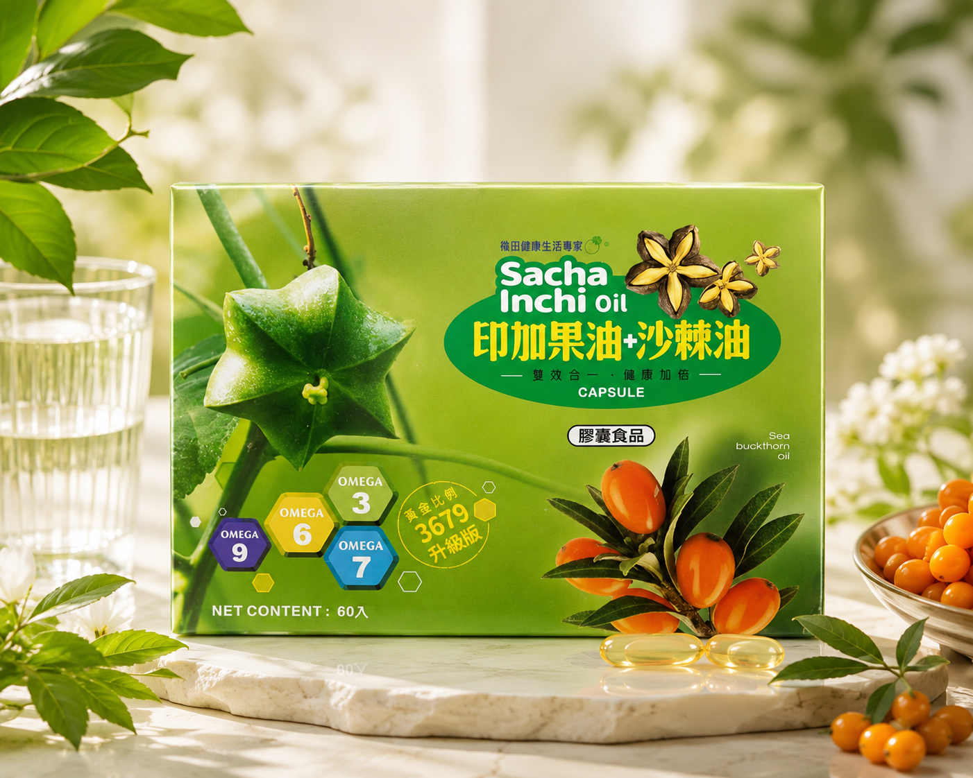 印加果油沙棘油