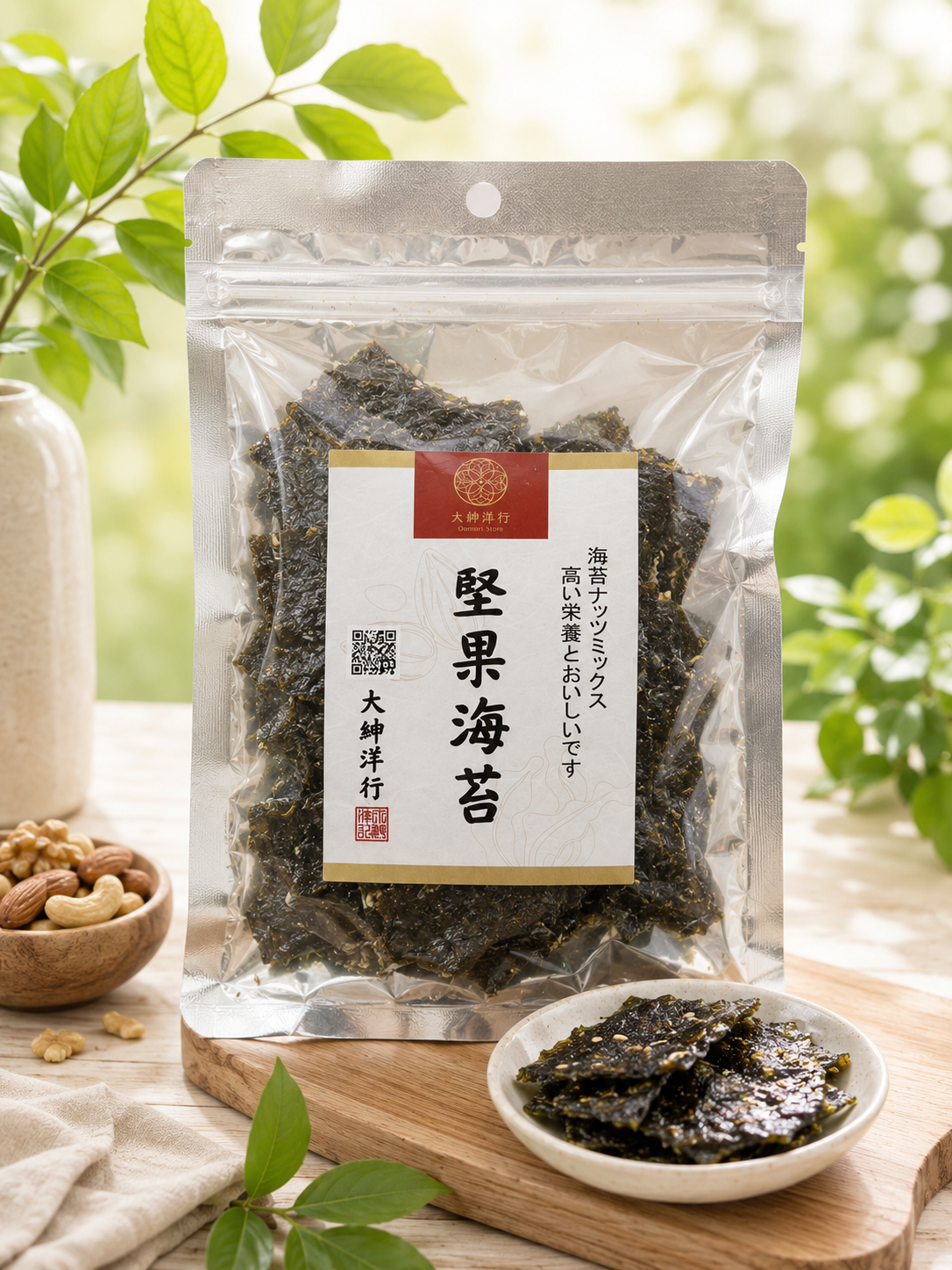堅果夾心海苔(全素)